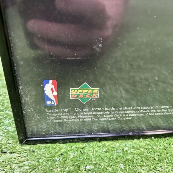 1996Upper Deck Michael Jordan Limited Edition Poster Print Leadership 5212/7210 - Picture 4 of 8